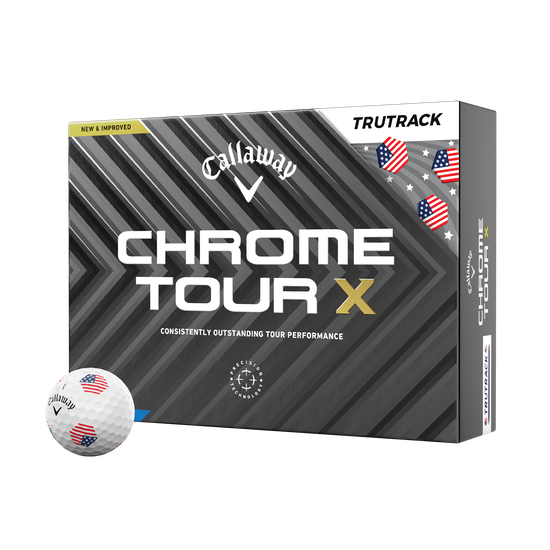 Chrome Soft TruTrack USA Golf Balls | Callaway Golf