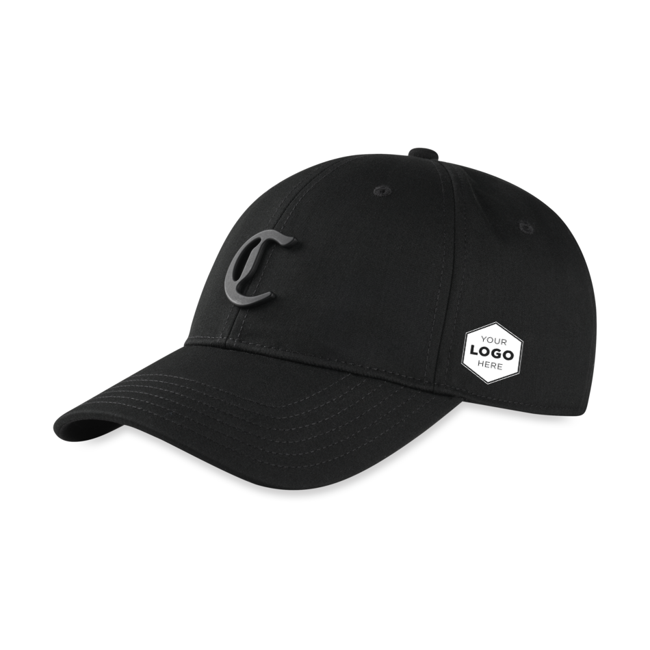 ciatre C logo SOLID WASHED CAP black-