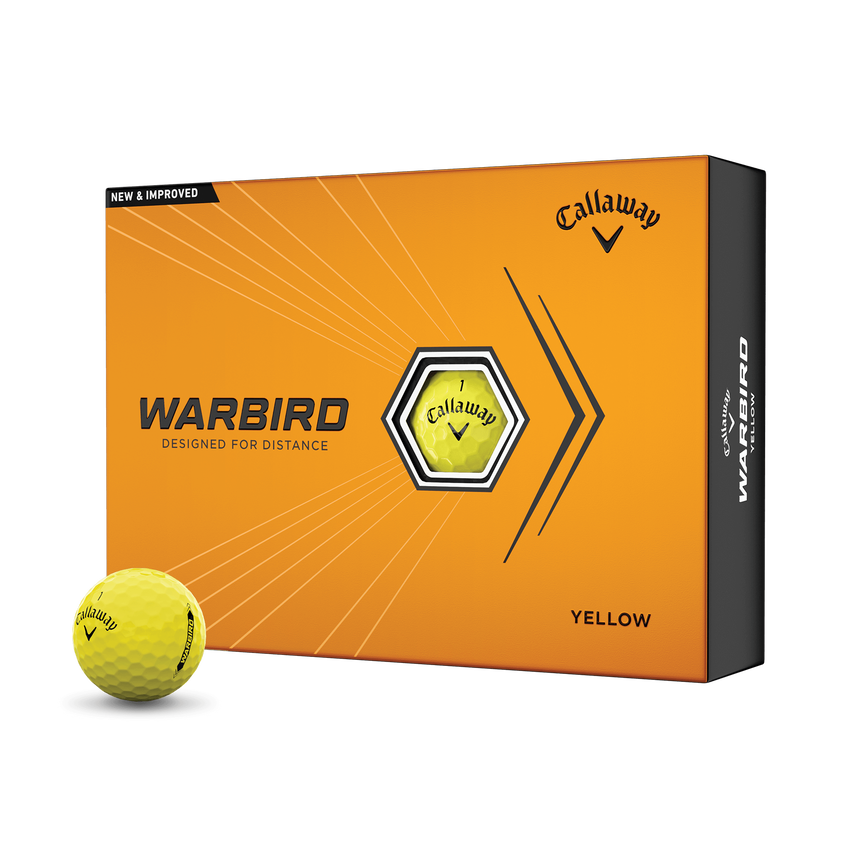 Callaway Warbird Yellow Golf Balls Callaway Golf 9469