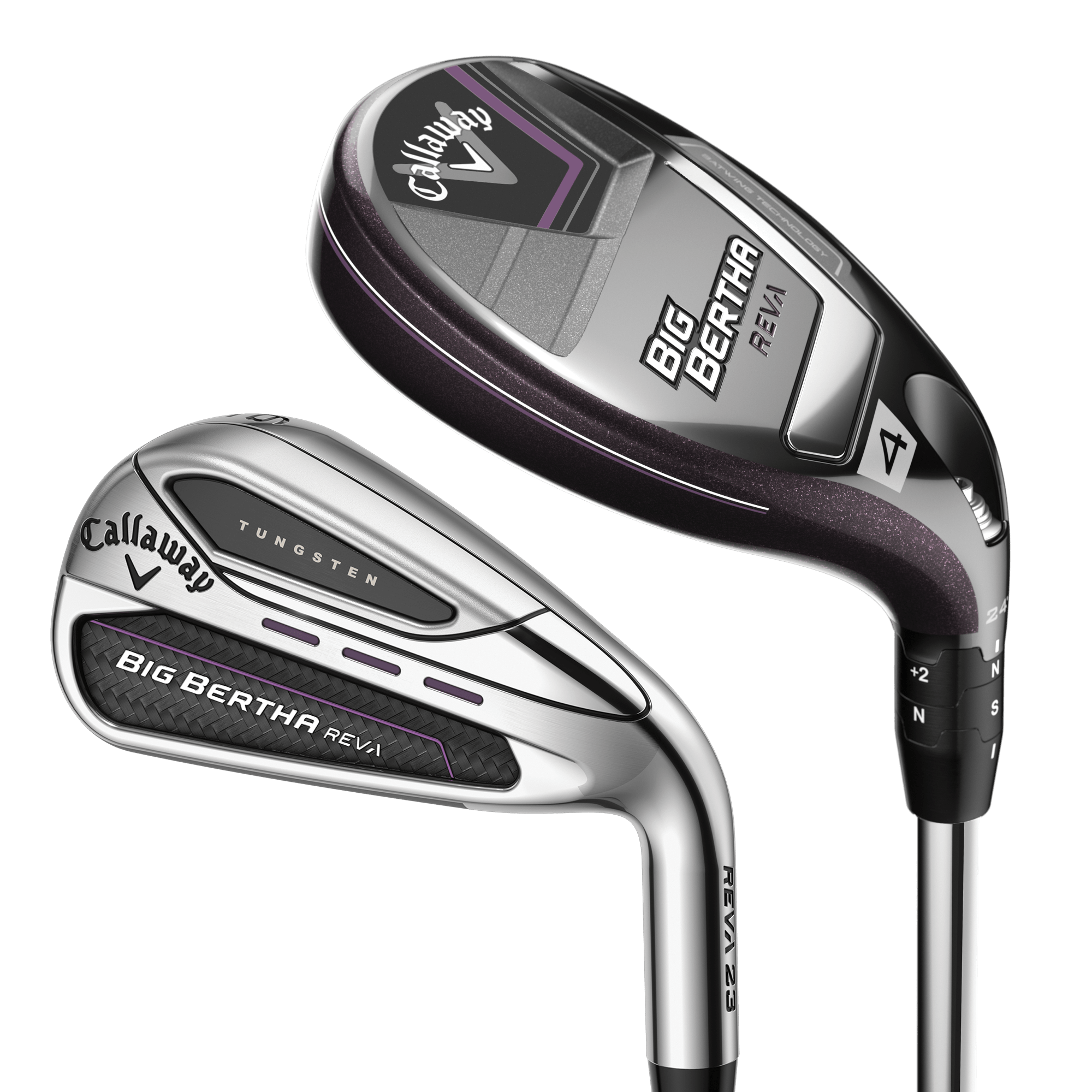 Women's Big Bertha REVA Irons/Hybrids Combo Set