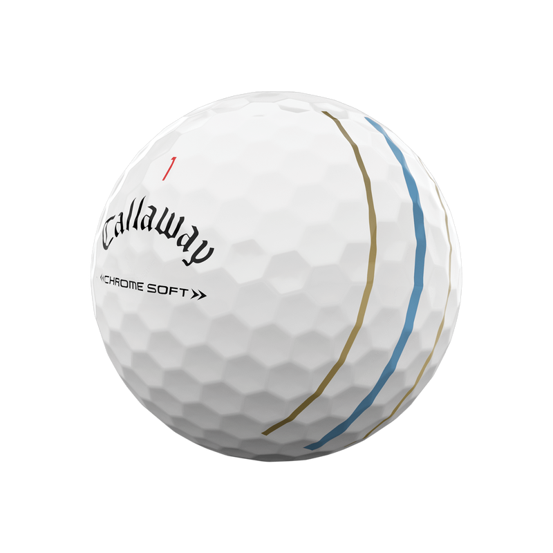 Limited Edition Chrome Soft 22 Triple Track 'Good Good' Golf Balls ...