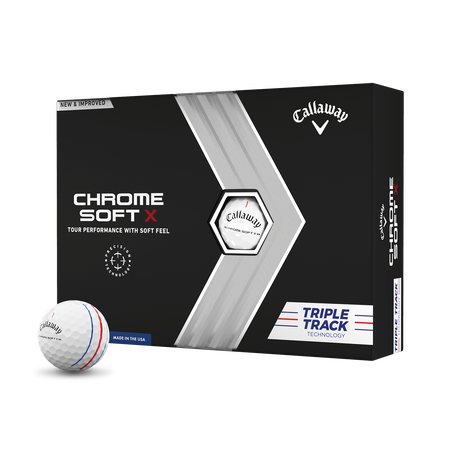 第1位獲得！】 Callaway CHROME 肉球(青)半ダース×3(18球) SOFT その他 