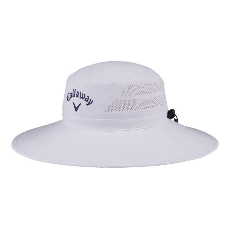 Callaway Men's Golf Sun Hat, White/Cardinal