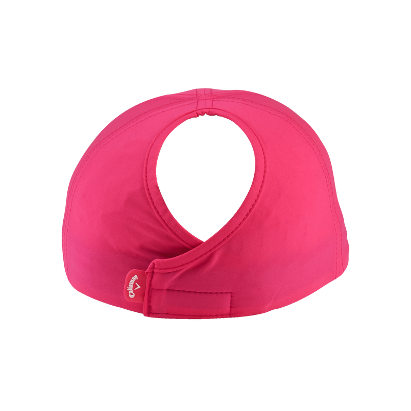 Women's Hiking Hat with Ponytail Hole - Scala Collection Pink / M/L (57-59 cm)