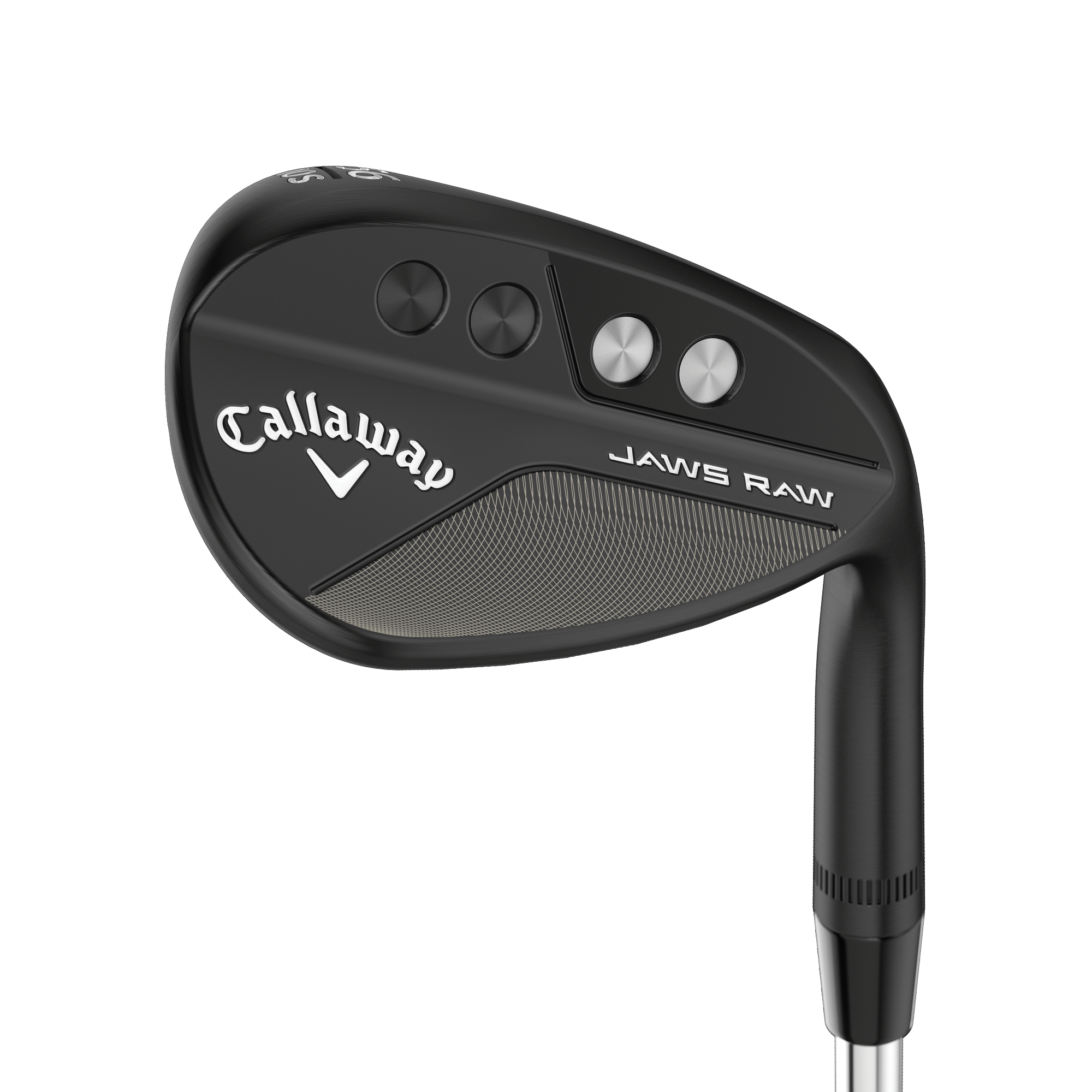 discounts wholesalers CALLAWAY JAWS RAW MATTE BLACK LOB WEDGE 58°-08°  (BOUNCE) Z GRIND STEEL WEDGE