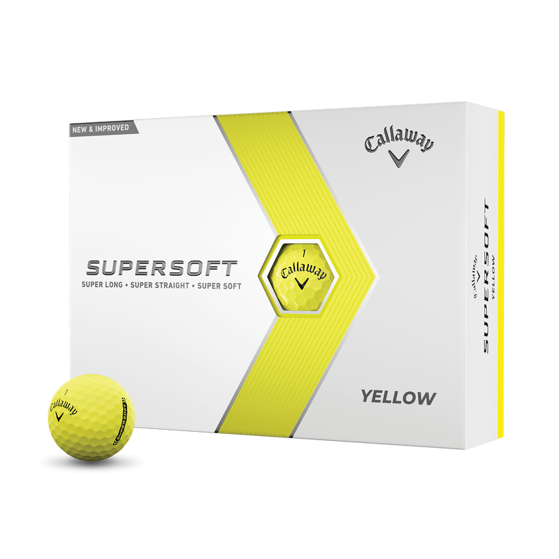 Callaway Supersoft Yellow | Golf Balls | Callaway Golf