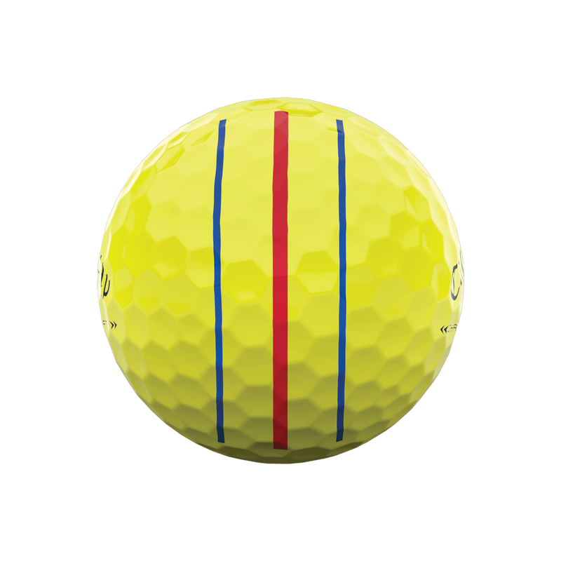 Chrome Soft X Triple Track Yellow Golf Balls