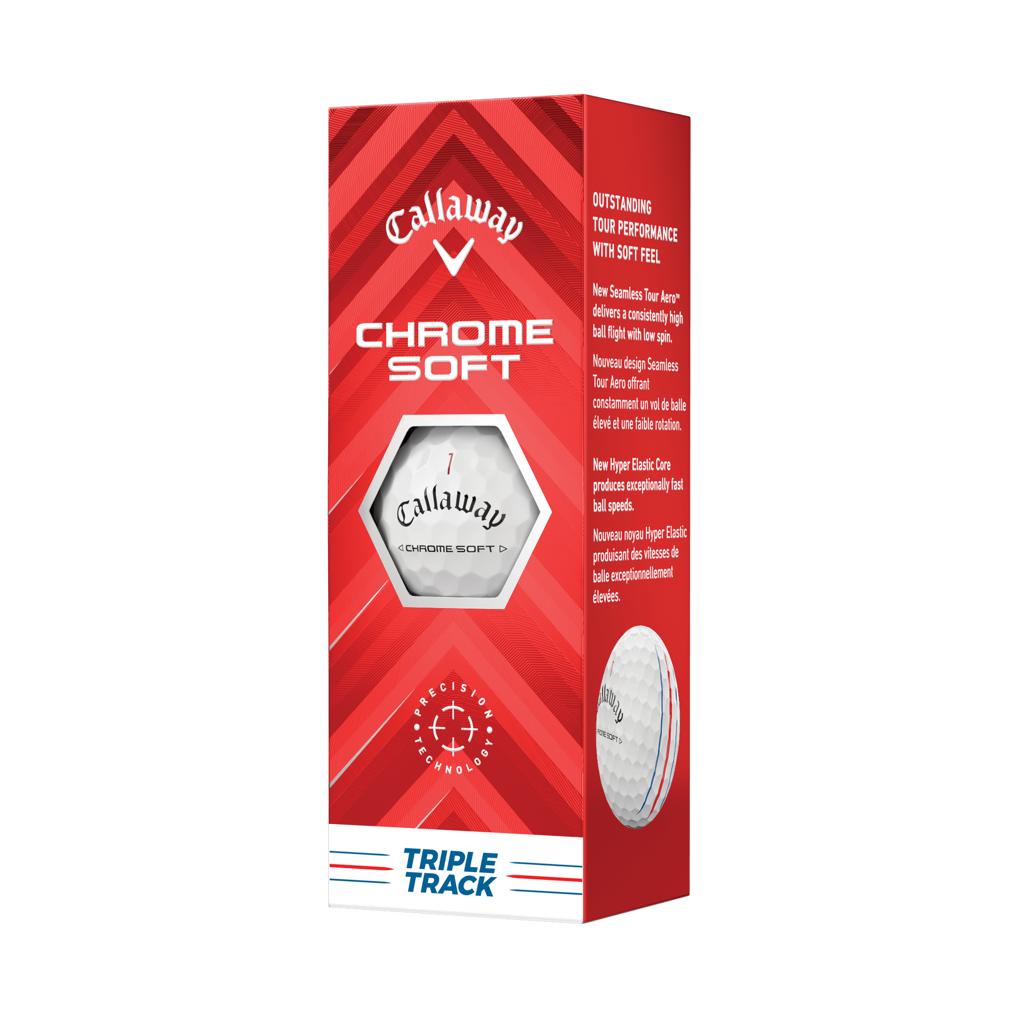 Chrome Soft Triple Track 4 Dozen Golf Balls