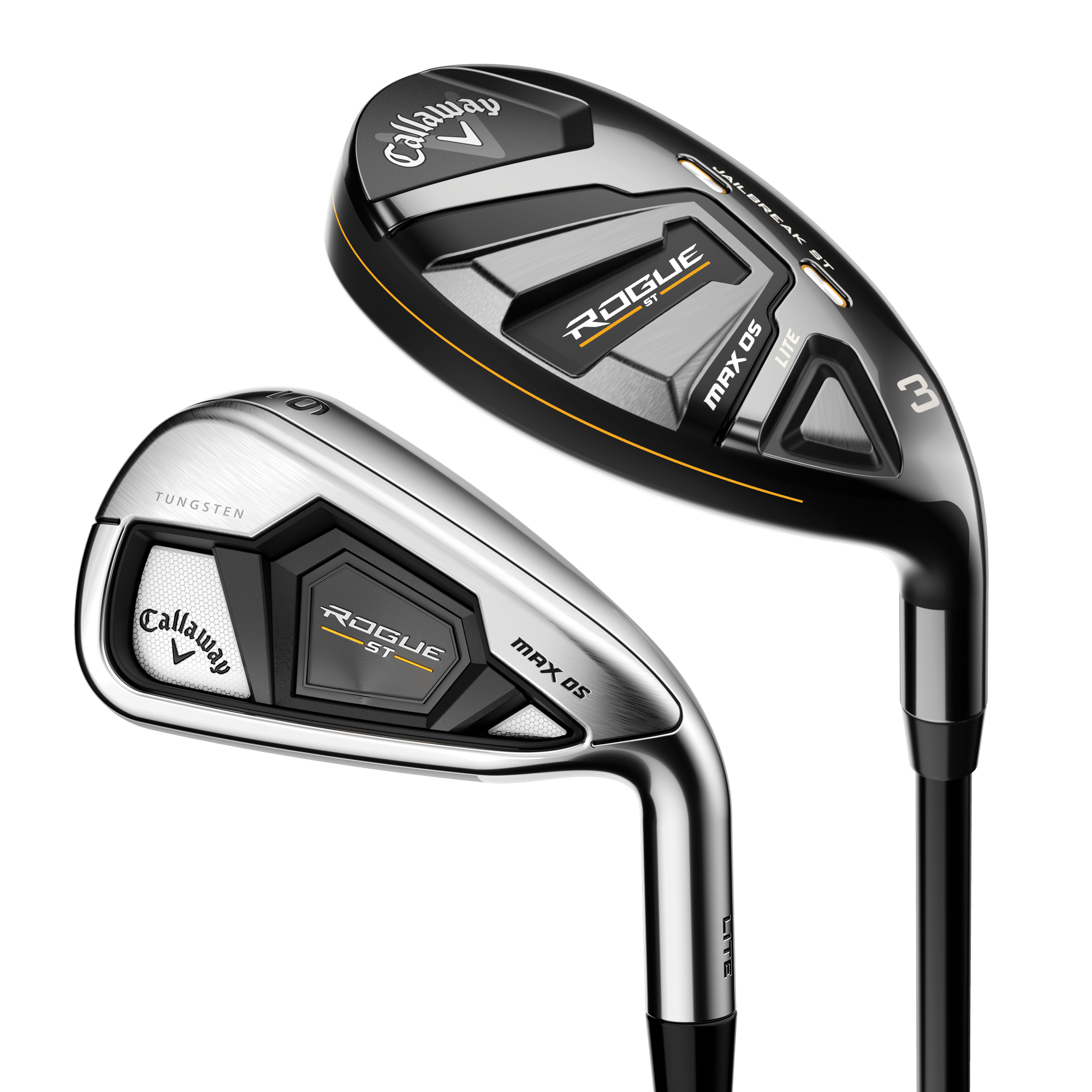 Women's Rogue ST MAX OS Lite Irons/Hybrids Set