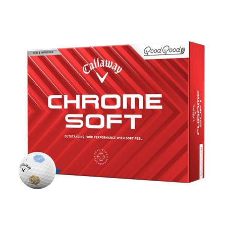 Limited Edition Callaway Chrome Soft X 'Good Good' Golf Balls