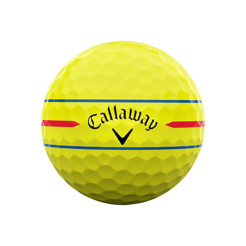 Chrome Soft 360 Triple Track Yellow Golf Balls | Callaway Golf