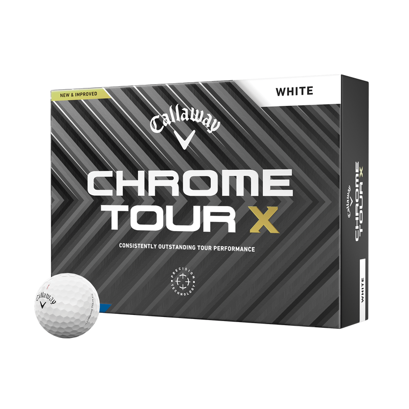 Chrome Tour X Custom Logo Golf Balls 2159