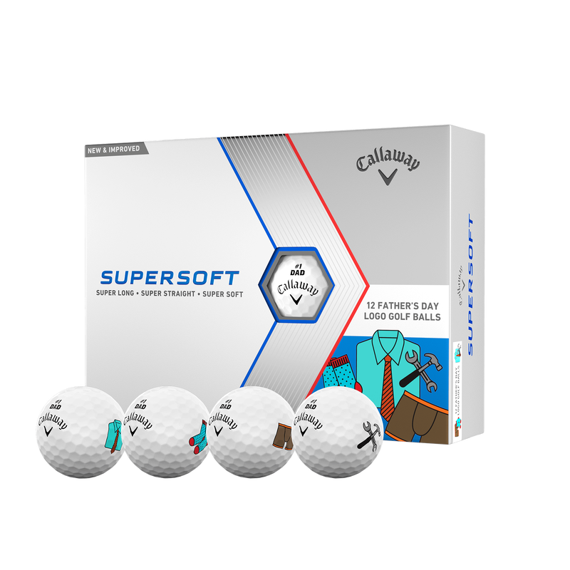 Supersoft Father’s Day Golf Balls - View 1