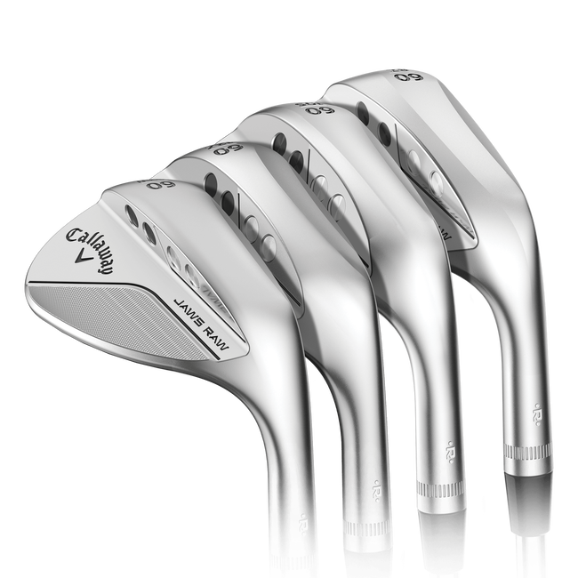 New Callaway Golf LH JAWS RAW Chrome Wedge (Left Handed) 9